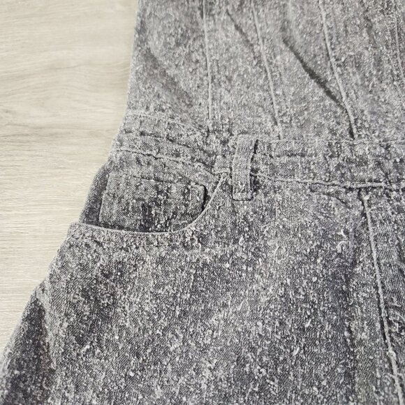 PrettyLittleThing Gray Bobble Straight Leg Corset Jumpsuit Womens Size 12 US 8 - Picture 8 of 16